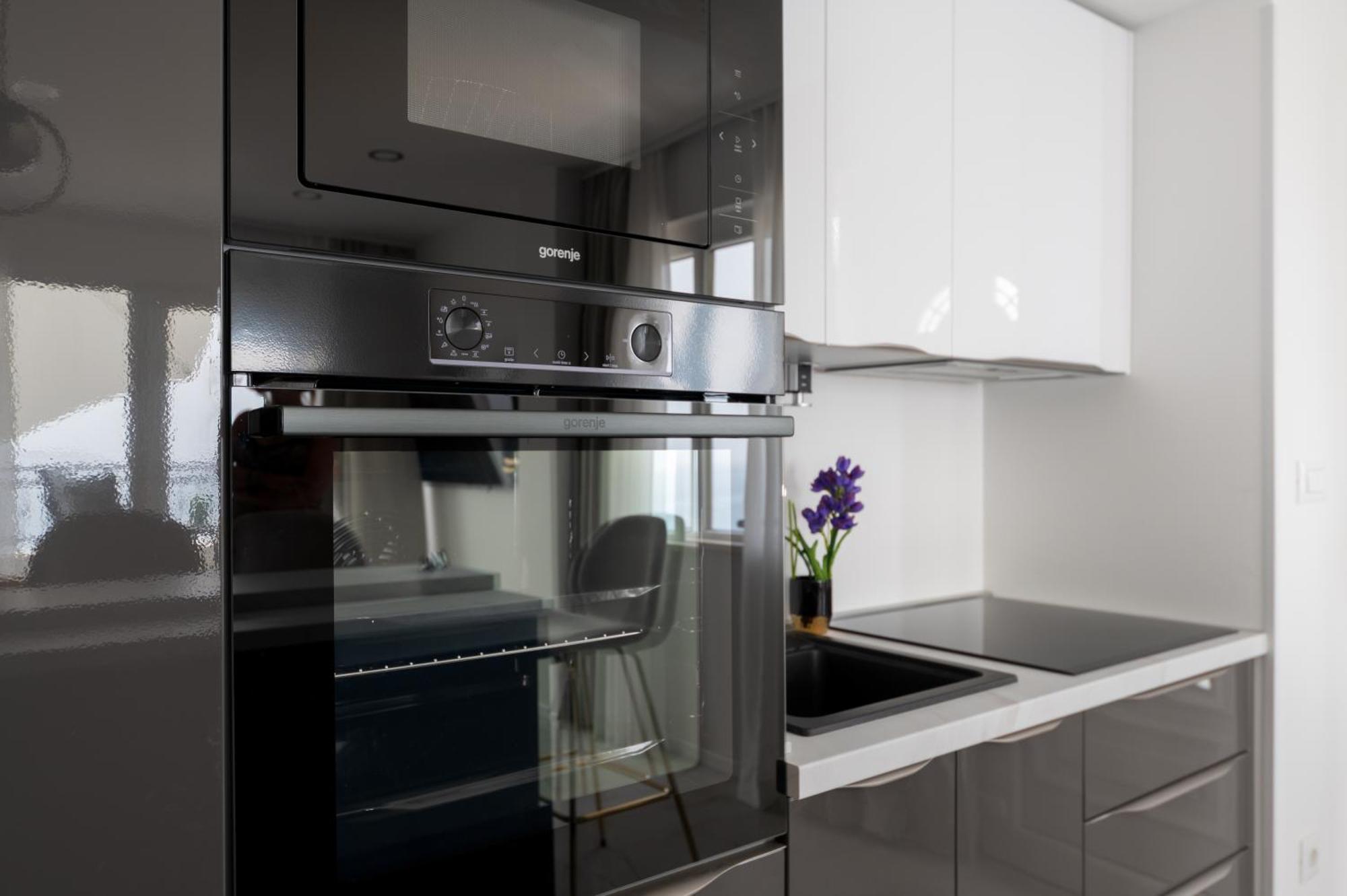 Seaview Apartments Nives Brela Zimmer foto